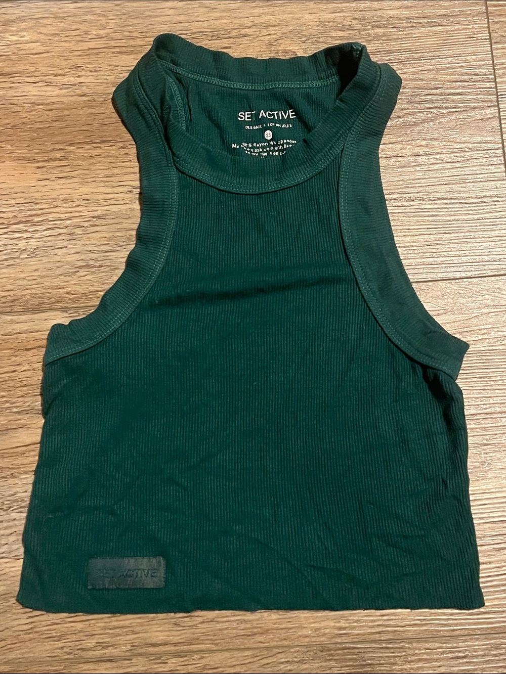 Dark Green SET Active Tank Top